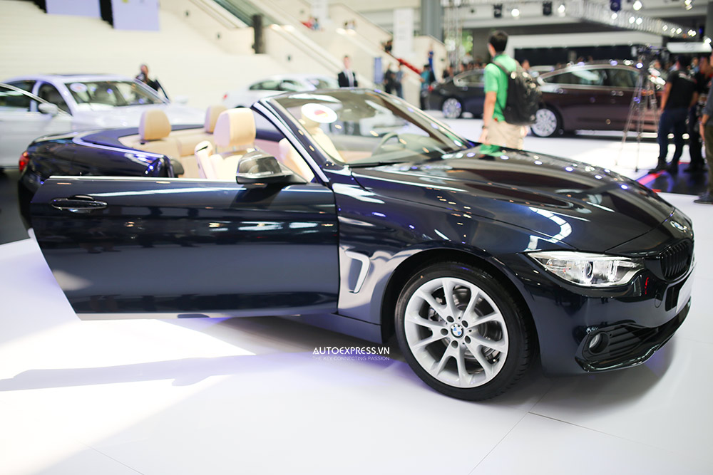 Phần mui của BMW 428i Convertible được thiết kế đảm bảo tính an toàn