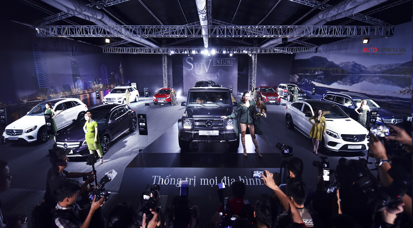 Mercedes-Benz Fascination SUVenture 2016 với dàn xe SUV hạng sang đổ bộ