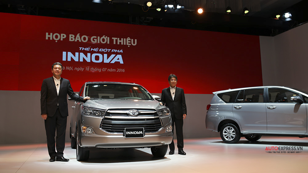 Toyota Innova 2016 giá từ 793 triệu đồng tại Việt Nam