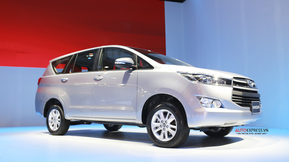 Toyota Innova 2.0E 2016 với chiều dài cơ sở tăng lên