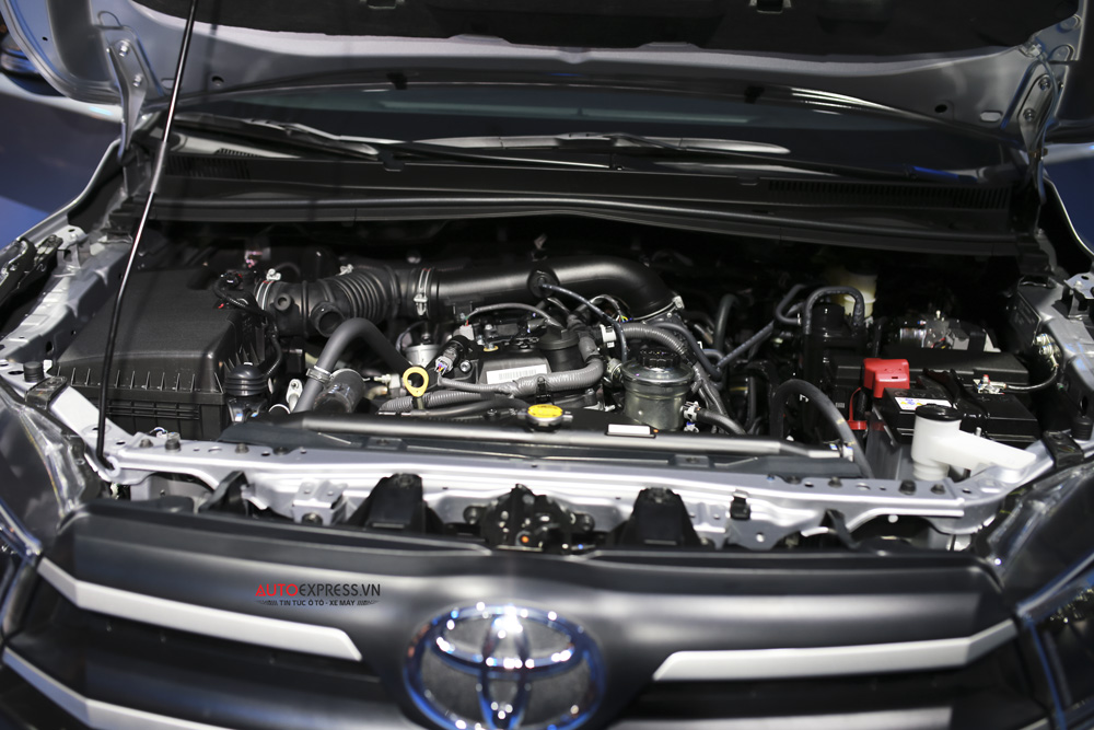 Toyota Innova 2.0E 2016 được trang bị động cơ xăng 2.0L được cải thiện rõ rệt nhờ hệ thống điều phối van biến thiên thông minh kép
