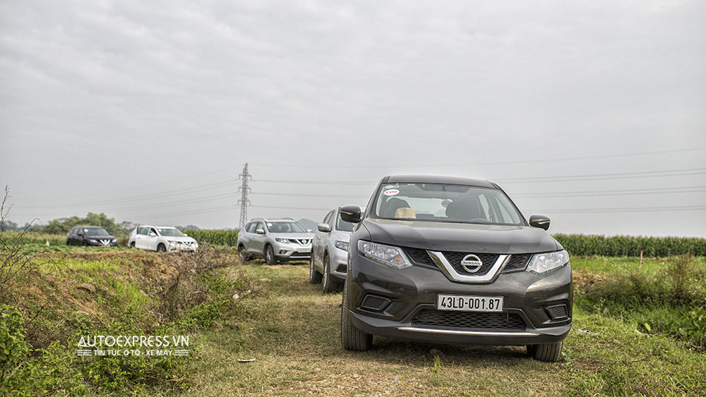 Hành trình Nissan X-Trail Đồi Bù