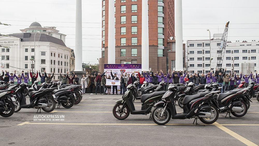 Cộng đồng Honda SH Việt Nam lớn mạnh