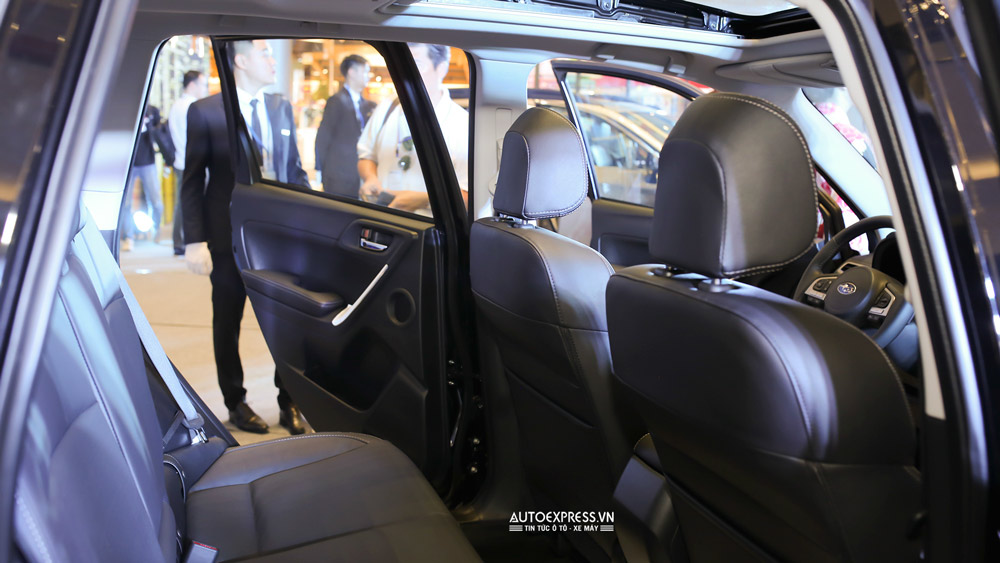 Hàng ghế sau Subaru Forester 2017