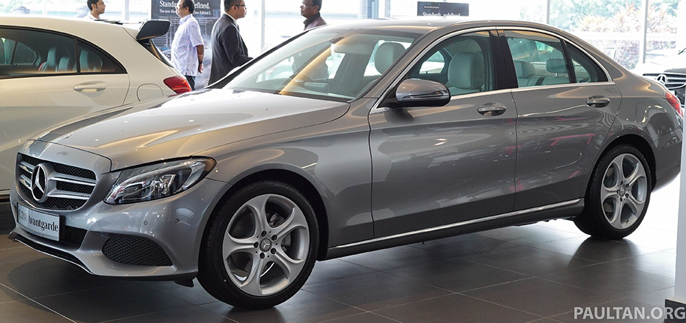Mercedes-Benz C200 tăng giá thêm 5.000 RM. Ảnh: Paultan.