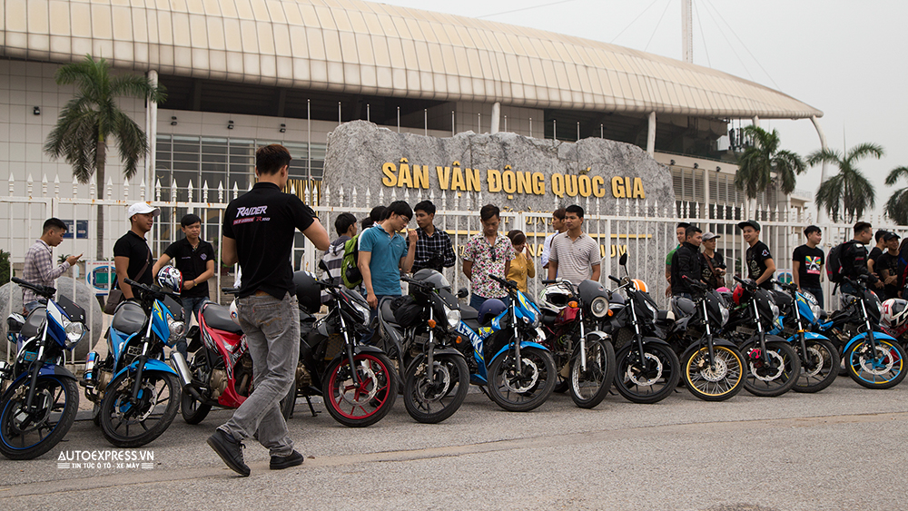 Suzuki Raider Offline hoành tráng tại Hà Nội