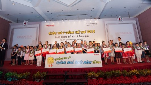 Honda Việt Nam đồng hành cùng cuộc thi “Ý tưởng trẻ thơ” 2016