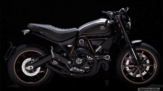 Ducati Scrambler bản độc trình làng tại triển lãm mô tô, xe máy VN
