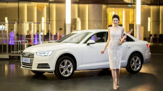 Audi A4 2016 "kiêu sa" bên Á hậu Dương Tú Anh