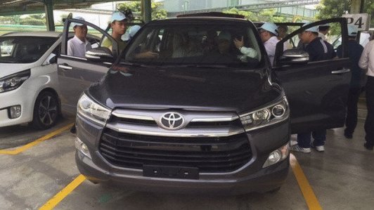 Hình ảnh Toyota Innova 2016 đầu tiên tại Việt Nam