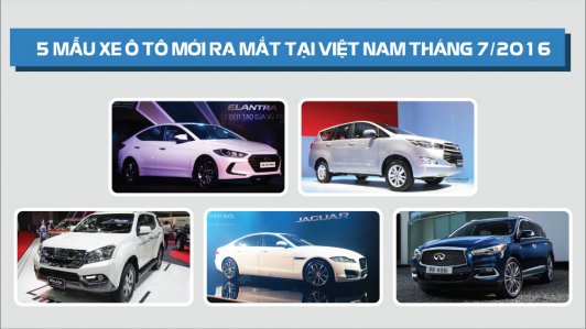 Loạt xe "hot" vừa ra mắt thị trường Việt Nam trong tháng 7