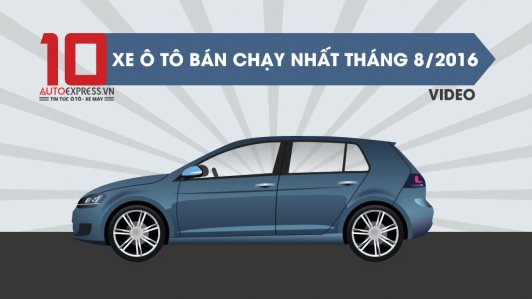 THACO đổ bộ bảng xếp hạng 10 ô tô bán chạy nhất thị trường Việt tháng 8/2016
