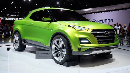 Hyundai trình làng mẫu bán tải concept Creta STC hoàn toàn mới