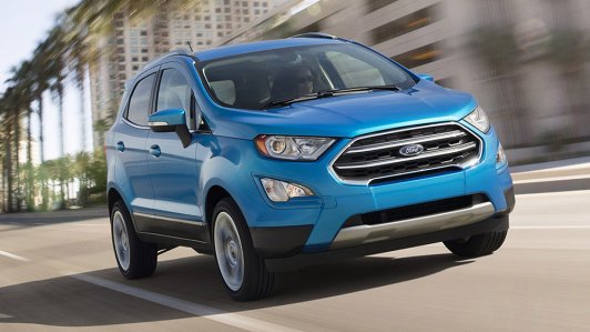 Ford Ecosport 2018 nâng cấp: bớt góc cạnh, thêm uyển chuyển