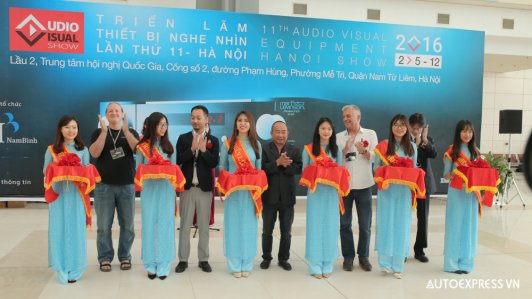Triển lãm thiết bị âm thanh AV Show 2016 chính khai mạc tại Hà Nội với nhiều gian hàng ấn tượng