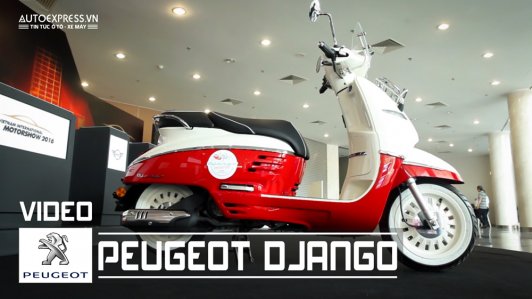 Soi chi tiết xe ga Peugeot Django 125 giá 68,5 triệu đồng tại Việt Nam