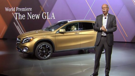 Mercedes-Benz trình làng mẫu xe GLA bản nâng cấp facelift mới