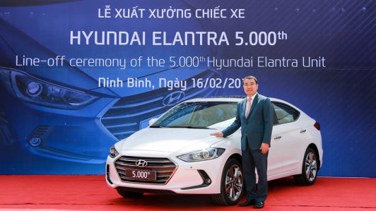 Hyundai Thành Công xuất xưởng chiếc Elantra thứ 5000