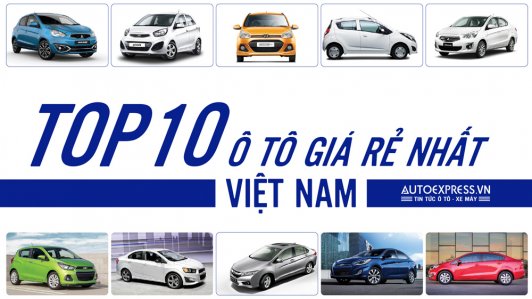 Điểm mặt 10 xe ô tô giá rẻ nhất Việt Nam [VIDEO]