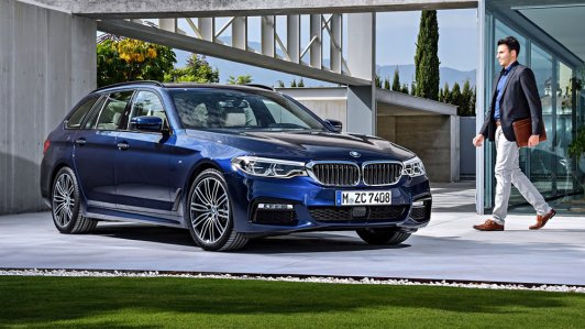 Rộng rãi hơn với BMW 5-Series Touring 2017