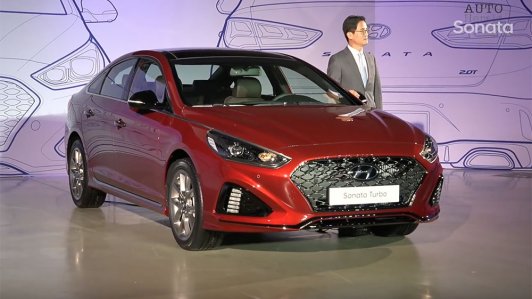 Video cận cảnh xe Hyundai Sonata bản nâng cấp 2018
