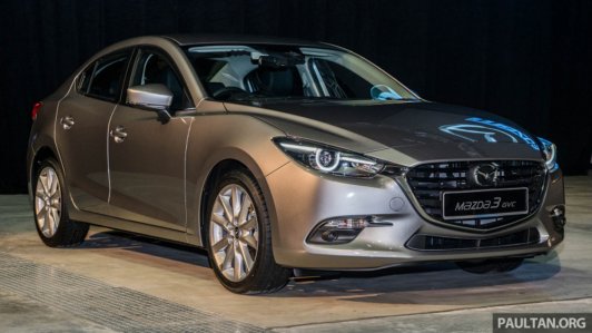 Cận cảnh Mazda 3 2017 vừa ra mắt tại thị trường với giá từ 580 triệu đồng