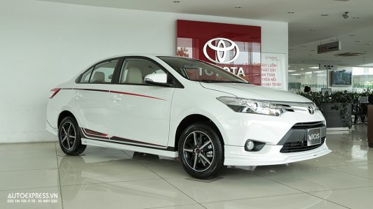 Ảnh chi tiết Toyota Vios TRD 2017 giá 644 triệu vừa xuất hiện tại Hà Nội