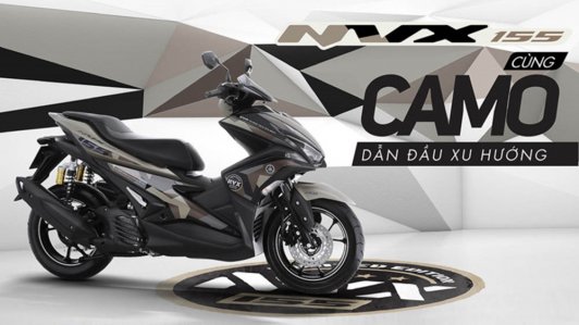 Yamaha NVX 155 Camo Limited Edition vừa ra mắt với mức giá hấp dẫn