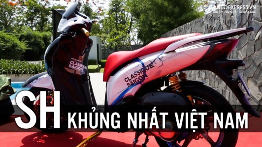 Tận mục Honda SH 150i biển ngũ quý, độ khủng giá gần 1 tỷ đồng tại Việt Nam