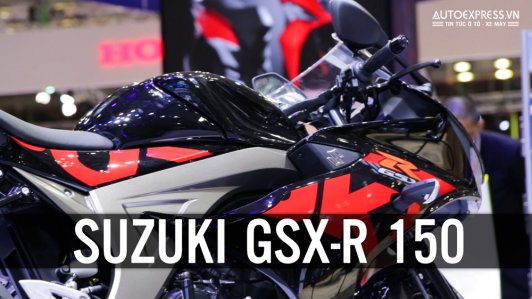 Cận cảnh Suzuki GSX-R150 vừa chốt giá sốc, đối thủ Honda CBR150R và Yamaha R15 tại Việt Nam