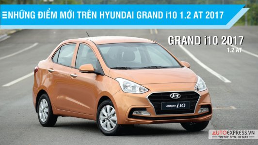 Hyundai Grand i10 2017 bản "hai đầu" cao nhất giá 435 triệu đồng có gì? [INFOGRAPHIC]