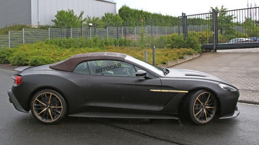 Lộ diện hình ảnh Aston Martin Vanquish Zagato Speedster trước ngày ra mắt