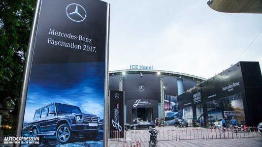 Những hình ảnh đầu tiên về dàn xe 150 tỷ đồng đổ bộ Mercedes-Benz Fascination 2017 tại Hà Nội