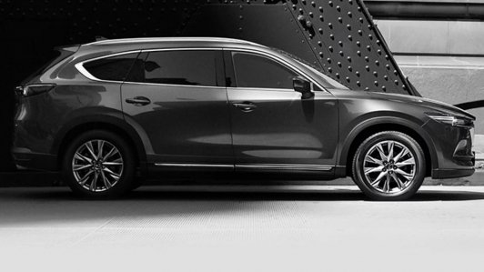 Lộ diện hình ảnh ngoại thất Mazda CX-8 2018