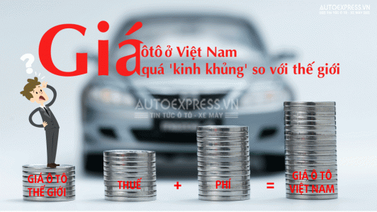 Giá ô tô ở Việt Nam so với thế giới: Khi cốc trà đá ngang giá bia tươi!