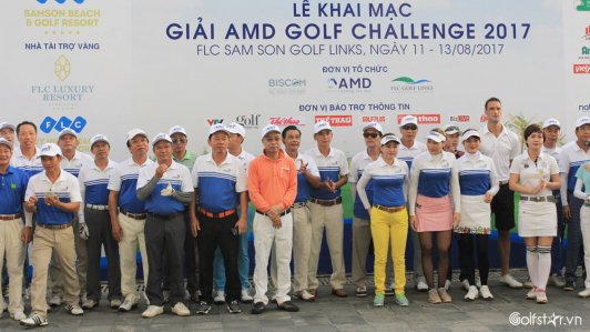 Giải AMD Golf Challenge 2017 với giải thưởng 20 tỷ đồng chính thức diễn ra tại Sầm Sơn