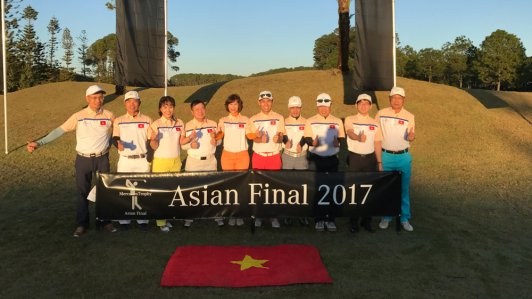 Golf thủ Việt Nam gặt hái thành công tại giải MercedesTrophy 2017