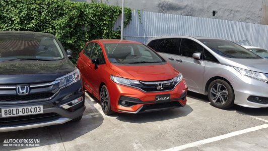 Honda Jazz - Đối thủ của Toyota Yaris bất ngờ xuất hiện tại Hà Nội
