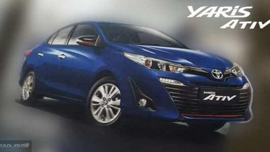 Hé lộ thông tin Toyota Yaris Ativ - sedan cỡ nhỏ mới sắp ra mắt