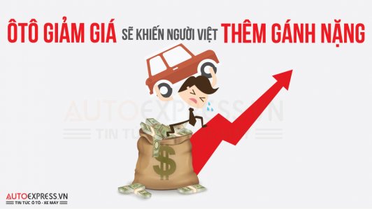 Ôtô giảm giá sẽ khiến người Việt thêm gánh nặng