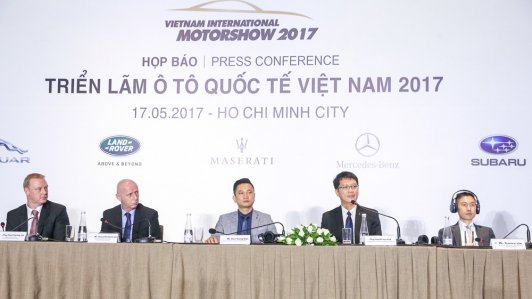 Triển lãm ô tô quốc tế Việt Nam 2017 sẽ quy tụ nhiều thương hiệu xe danh tiếng