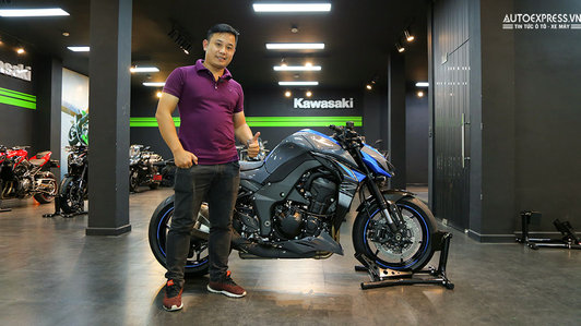 Trải nghiệm nhanh ông hoàng Nakedbike Kawasaki Z1000 2018 màu độc tại VN [VIDEO]
