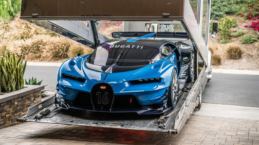 Siêu xe Bugatti Vision Gran Turismo đặt chân đến "miền đất hứa"