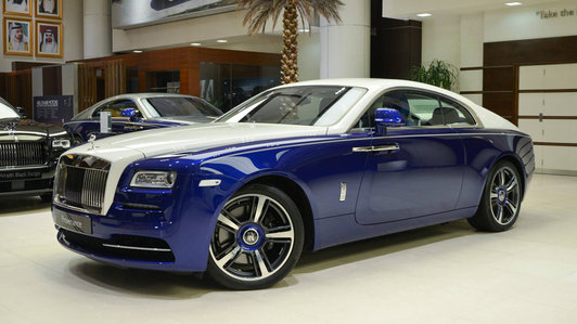 Tận mục siêu phẩm Rolls-Royce Wraith màu Blue Salamanca độc đáo
