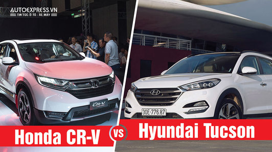 Crossover cỡ C: Tại sao lại chọn Hyundai Tucson mà không phải Honda CR-V 7 chỗ?