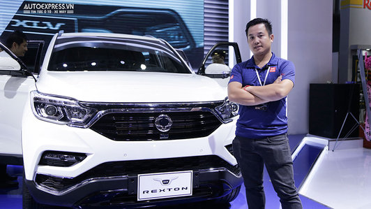 SsangYong Rexton 2018 đối thủ Toyota Fortuner, mơ đấu Ford Explorer có gì cho khách Việt? [VIDEO]