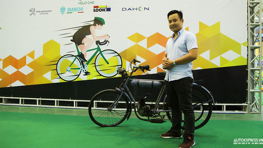 Xe đạp cổ hơn trăm tuổi độc nhất Việt Nam được phát giá 250 triệu đồng