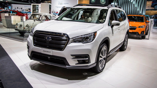 Subaru trình làng mẫu SUV 8 chỗ lớn nhất Ascent 2018