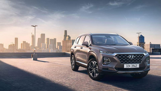 Hyundai SantaFe 2019 lộ diện ảnh thực tế trước thềm ra mắt