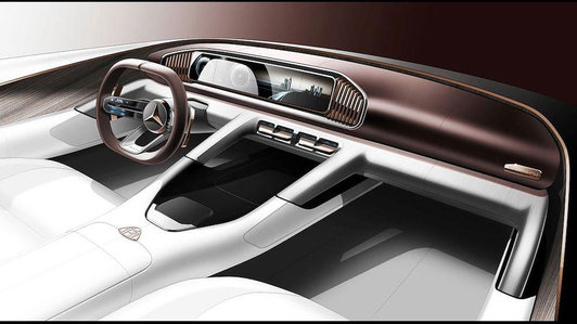 SUV siêu sang Vision Mercedes-Maybach Ultimate Luxury lộ diện